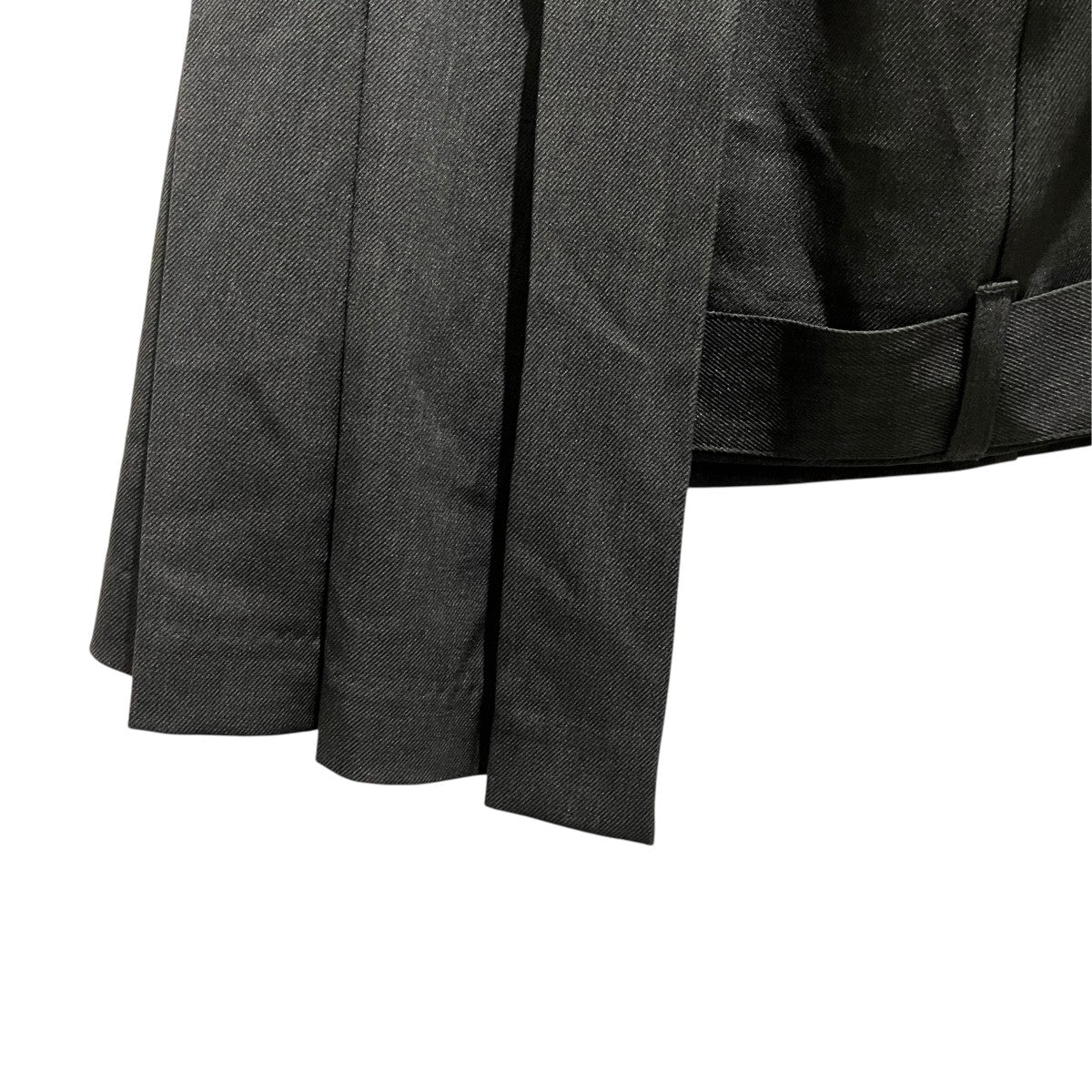 26SS【KERIM WRAP SKIRT】プリーツラップスカート