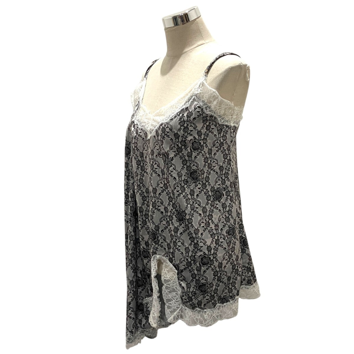 24AW【Ada＆Amy 02 flower】レースプリントキャミソールAA24AW-T05-02