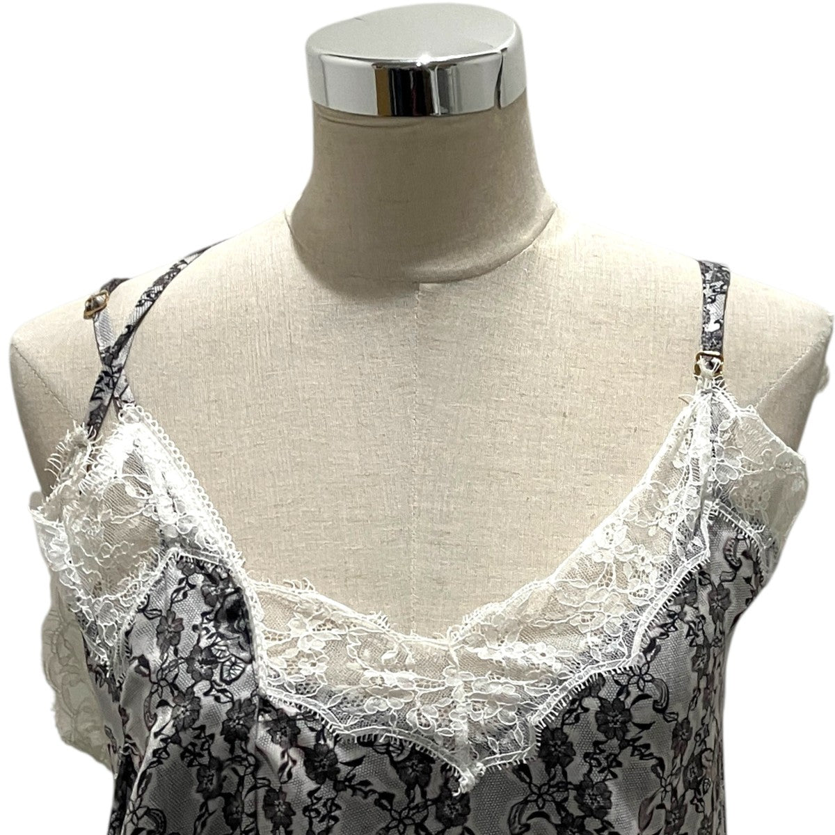 24AW【Ada＆Amy 02 flower】レースプリントキャミソールAA24AW-T05-02