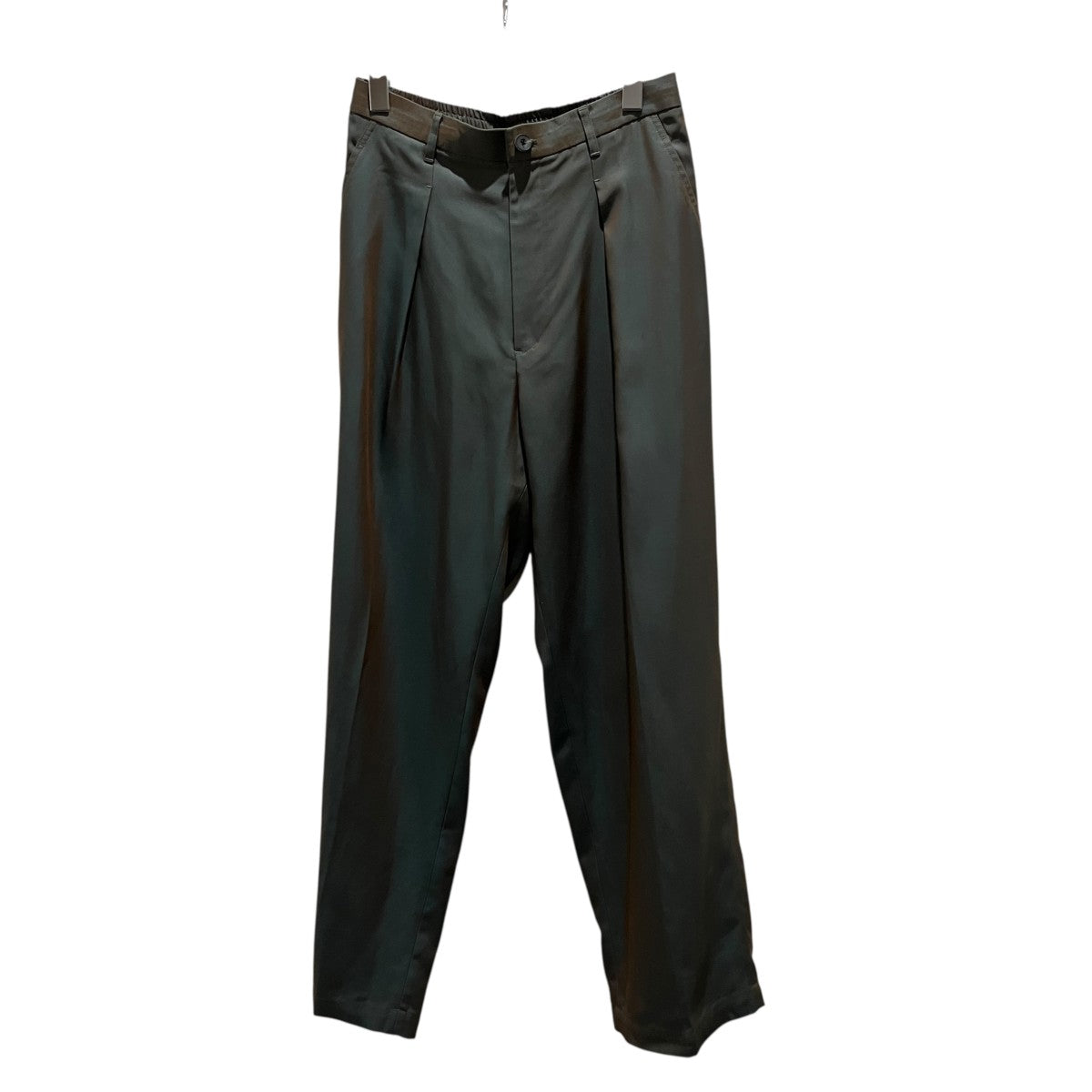 【Lyocell Twill Chambray Prime-Wide One-Tuck Pants 】スラックス11241461203
