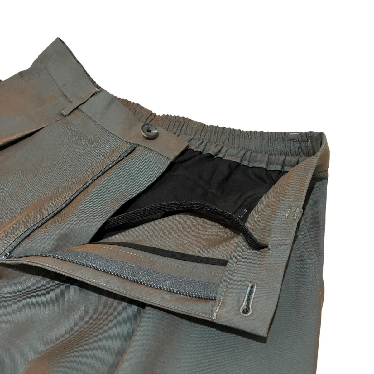 【Lyocell Twill Chambray Prime-Wide One-Tuck Pants 】スラックス11241461203