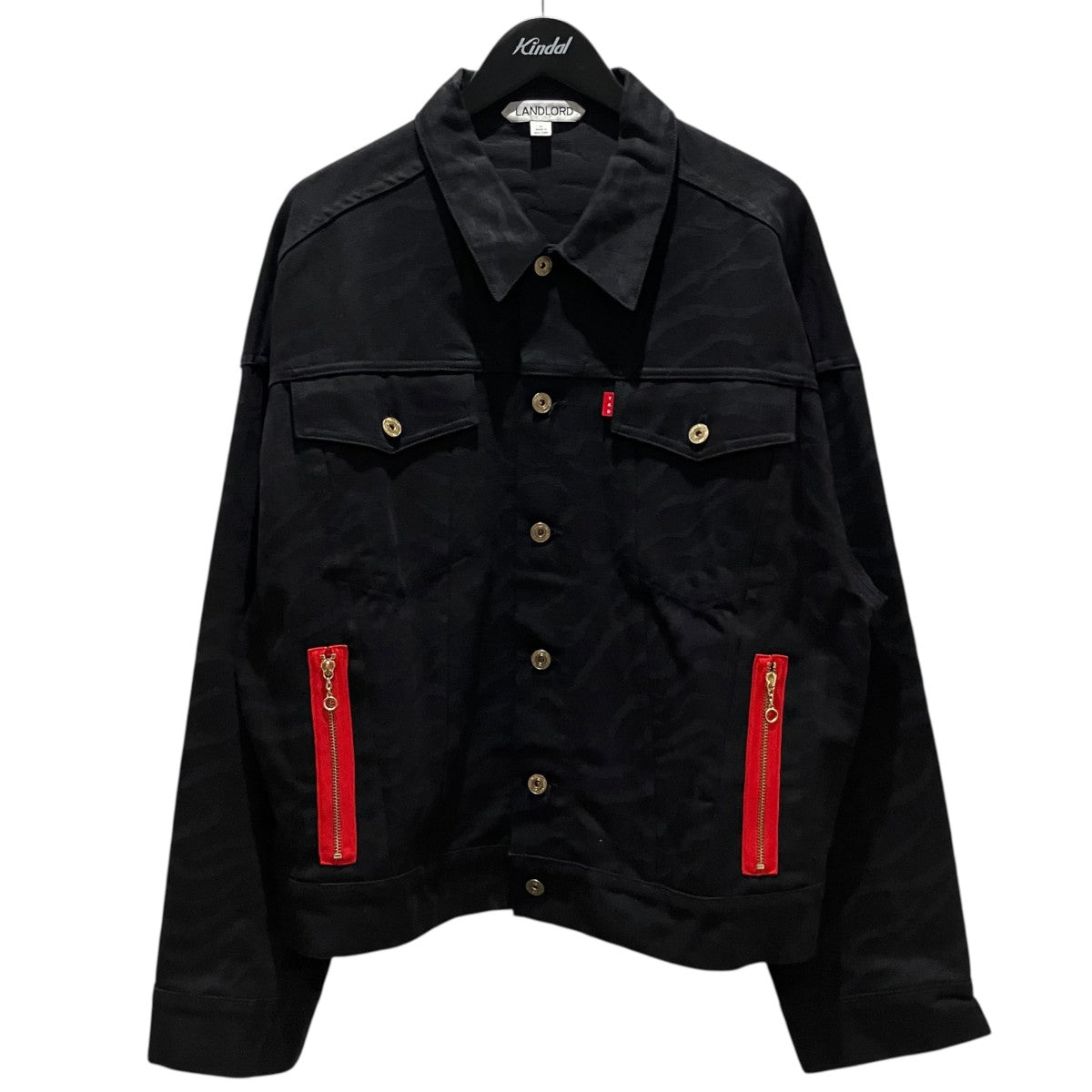 総柄デニムジャケットFW18-LJLEDJ
