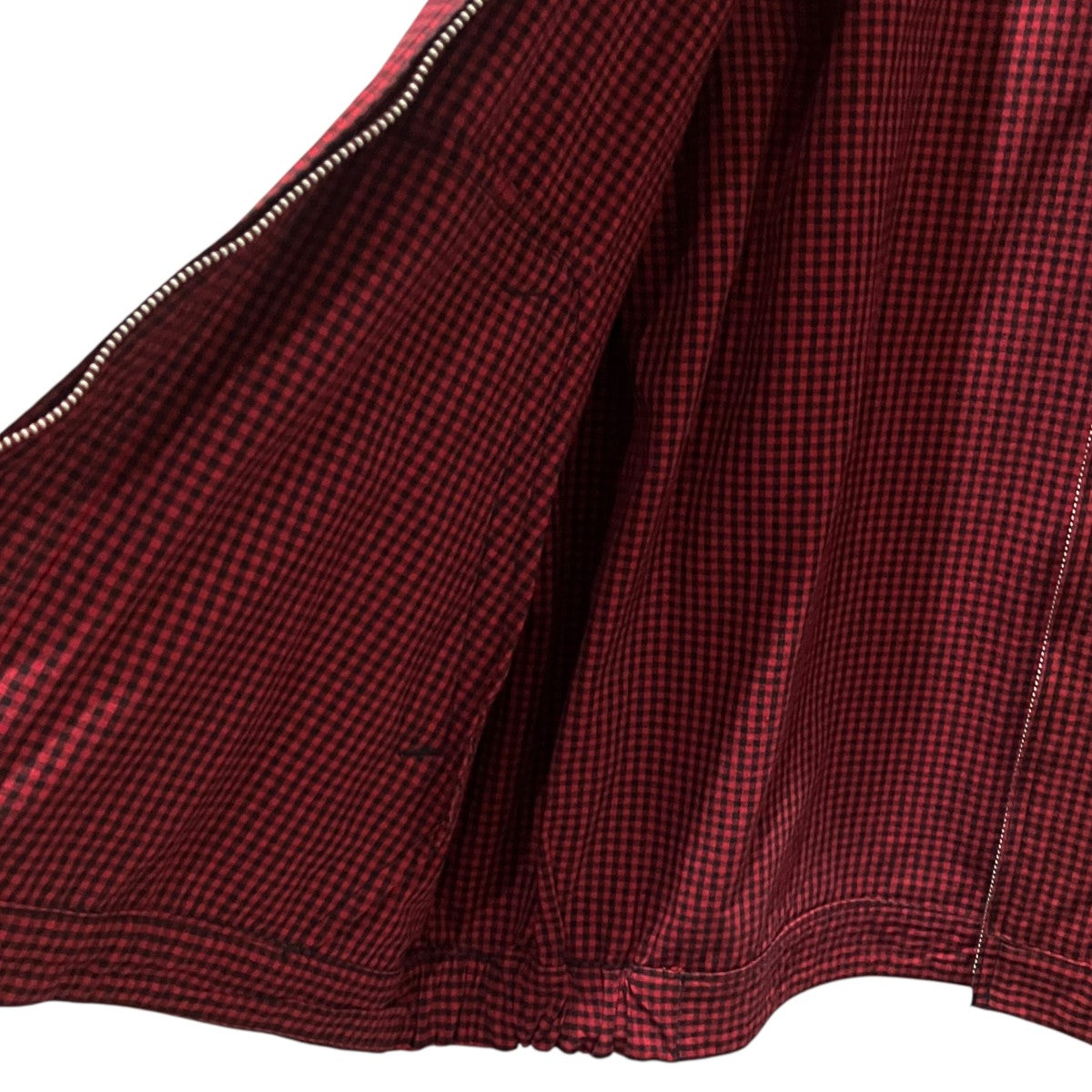 25AW【GINGHAM CHECK BLOUS】ジップブルゾンUS2386