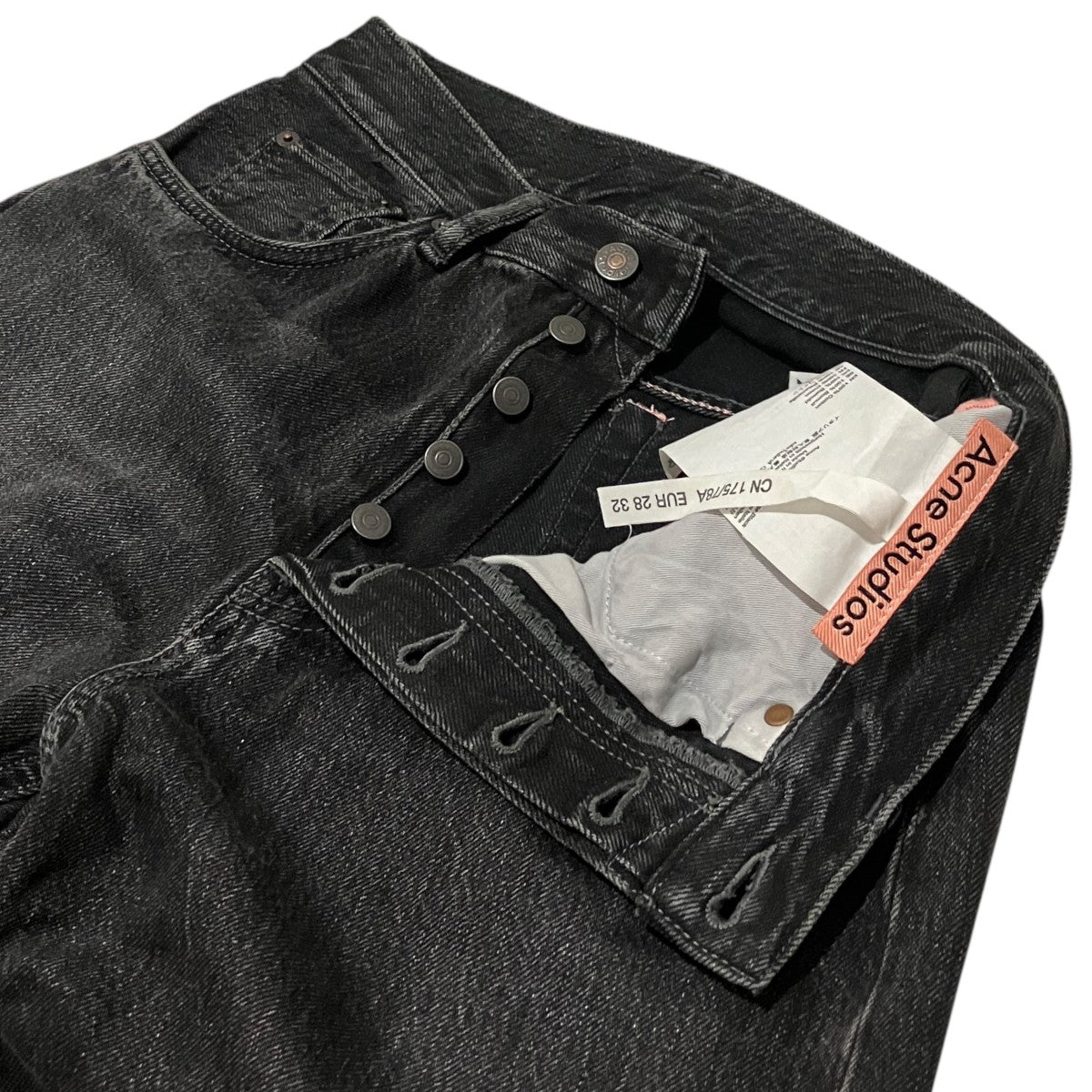 【2021Ｍ VINTAGE BLACK】デニムパンツB00269