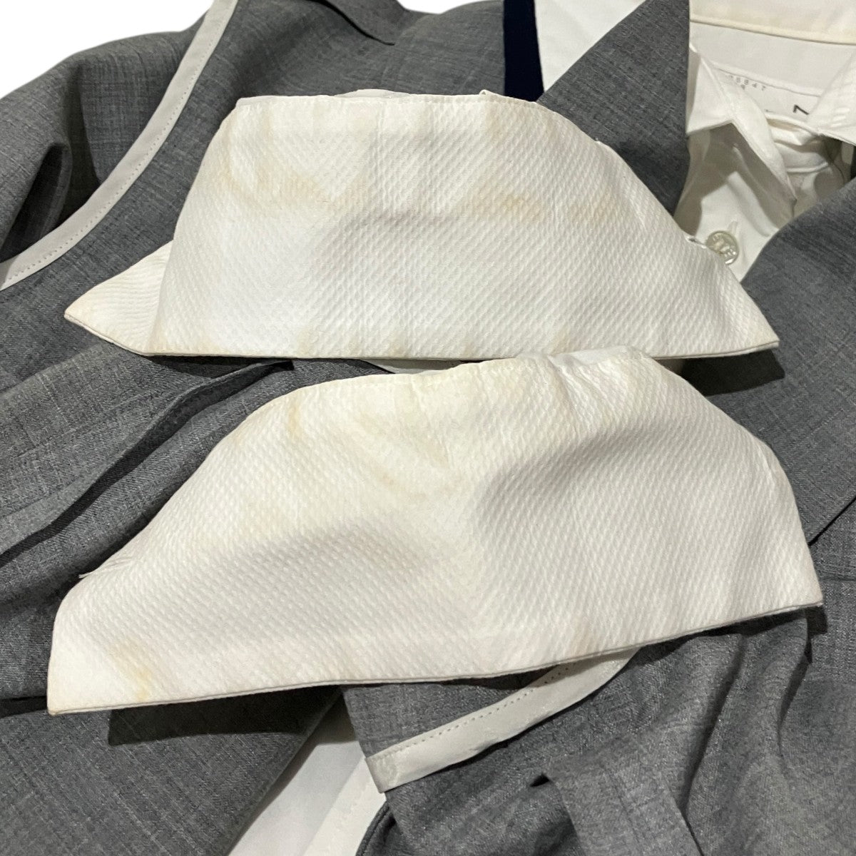 sacai ジャケットドッキングシャツ21-05647 古着・中古-7枚目のアイテム画像