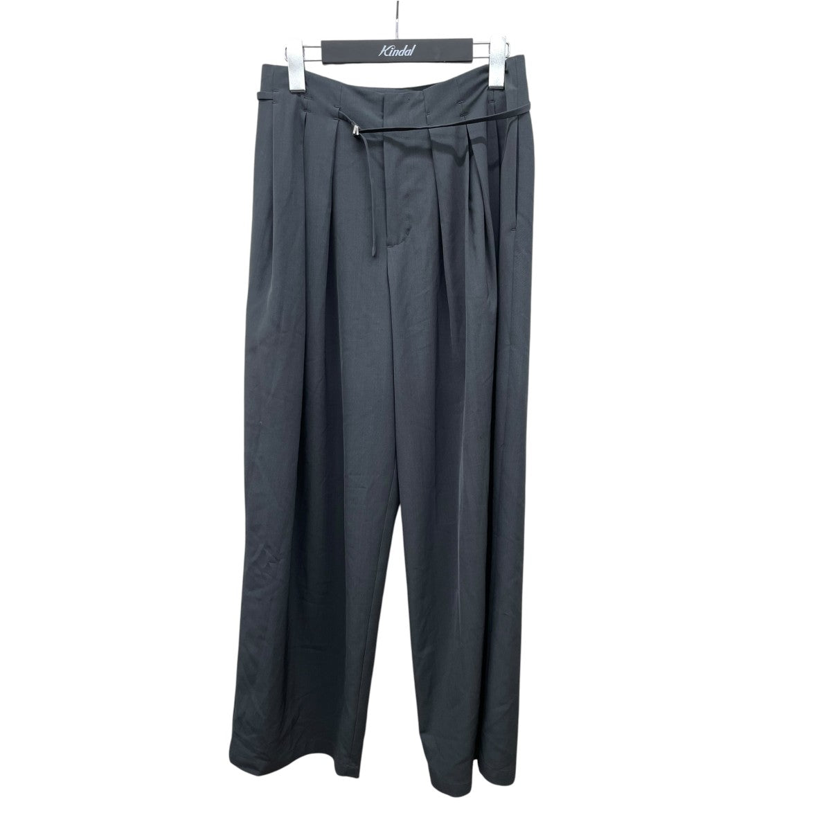 MULTI TUCK NARROW BELTスラックスパンツ0126108950620