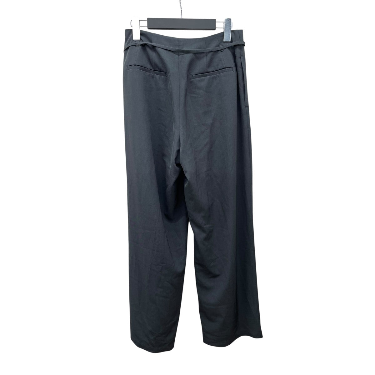 MULTI TUCK NARROW BELTスラックスパンツ0126108950620
