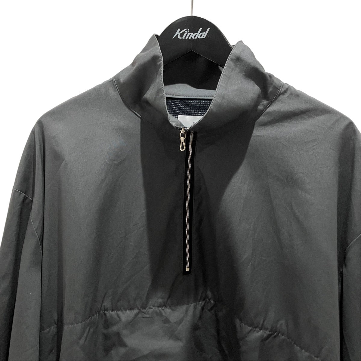 【Suvin Sharkskin Stand Collar Anorak】アノラックパーカーGM231-30153