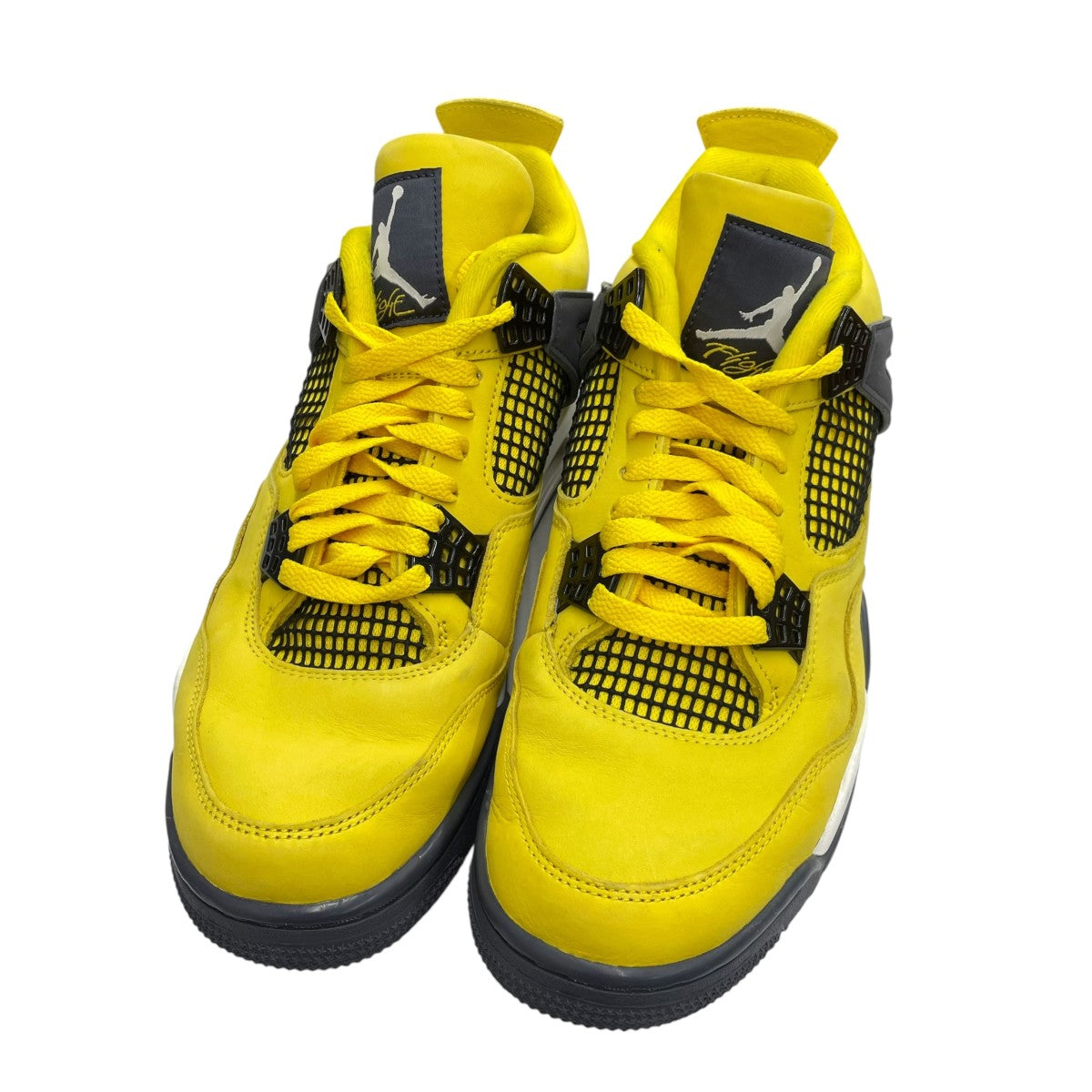 NIKE Tour Yellow／AJ4／AIR JORDAN 4 RETROハイカットスニーカーCT8527-700 古着・中古-1枚目のアイテム画像