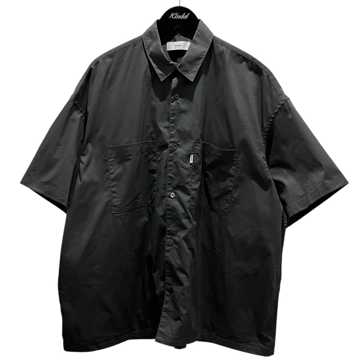 【Solotex Twill S／S Oversized Box Shirt】半袖シャツGM241-50291B
