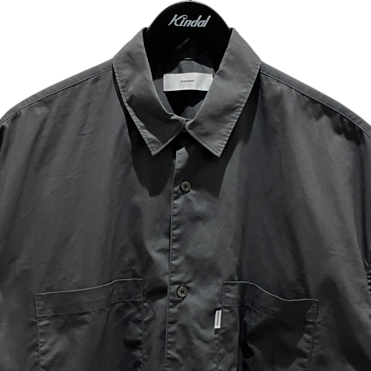 【Solotex Twill S／S Oversized Box Shirt】半袖シャツGM241-50291B