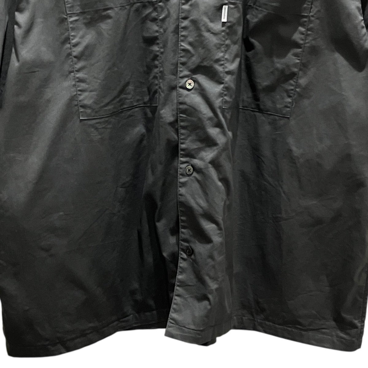 【Solotex Twill S／S Oversized Box Shirt】半袖シャツGM241-50291B