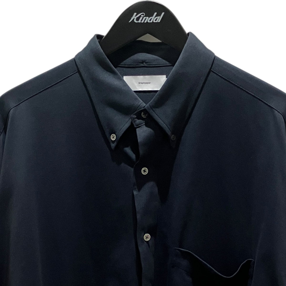 【Oxford Pique Jersey L／S Oversized B．D Shirt】オーバーサイズシャツGM234-50060B