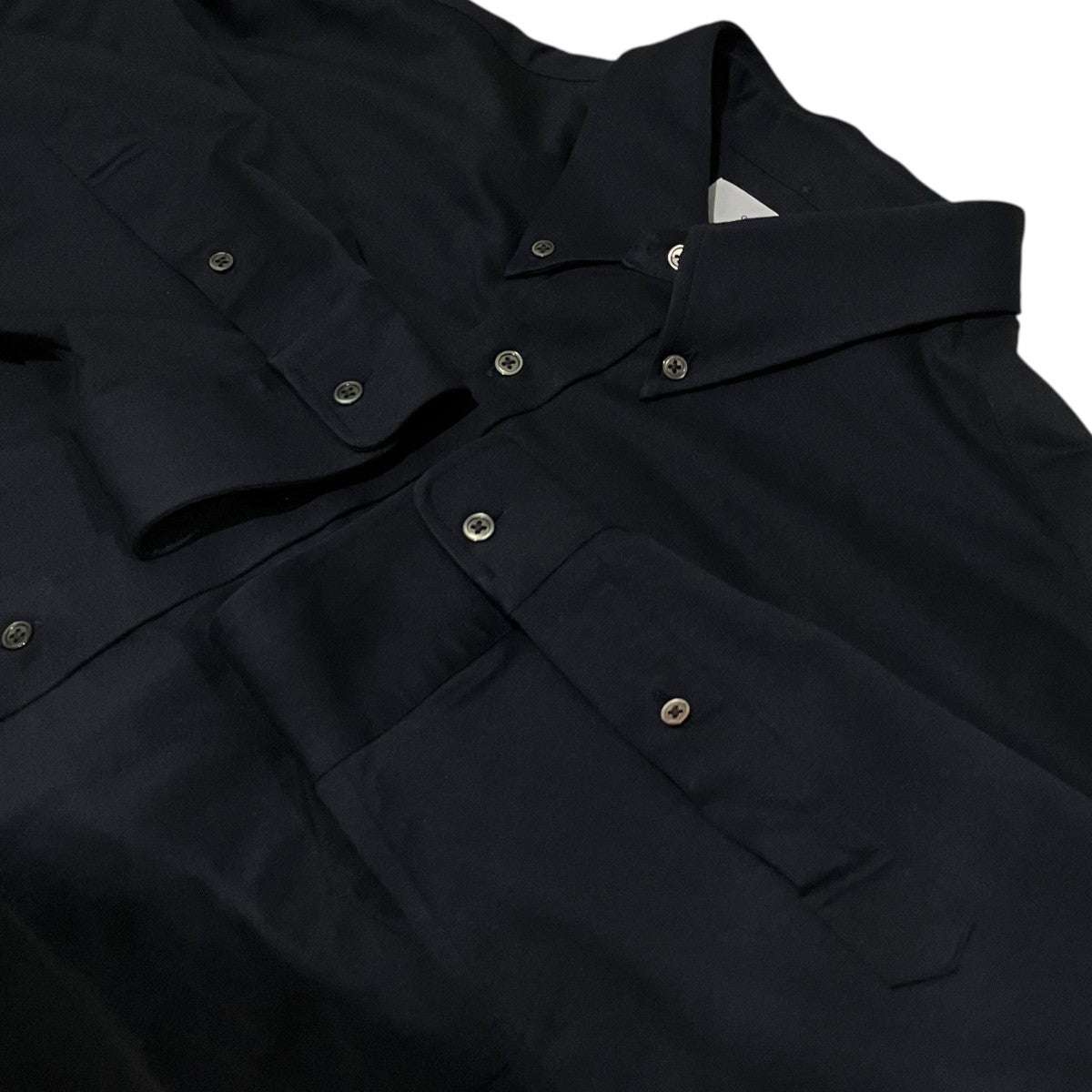 【Oxford Pique Jersey L／S Oversized B．D Shirt】オーバーサイズシャツGM234-50060B