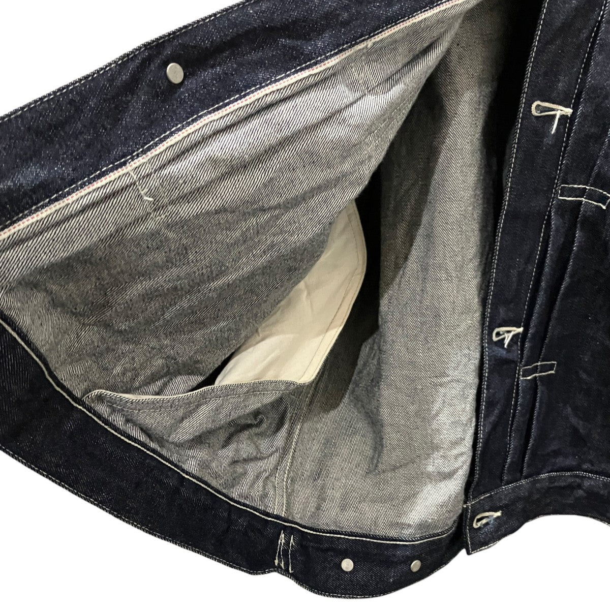 【Selvage Denim Jacket】デニムジャケットGU231-30104RB