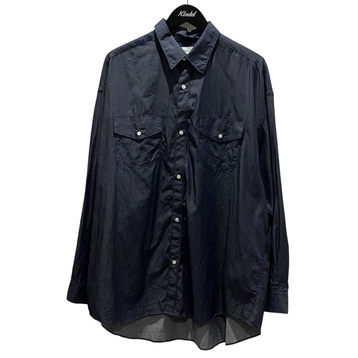 【Supima Compact Regular Collar Dungaree Shirt】スーピマダンガリーシャツGM231-50237B