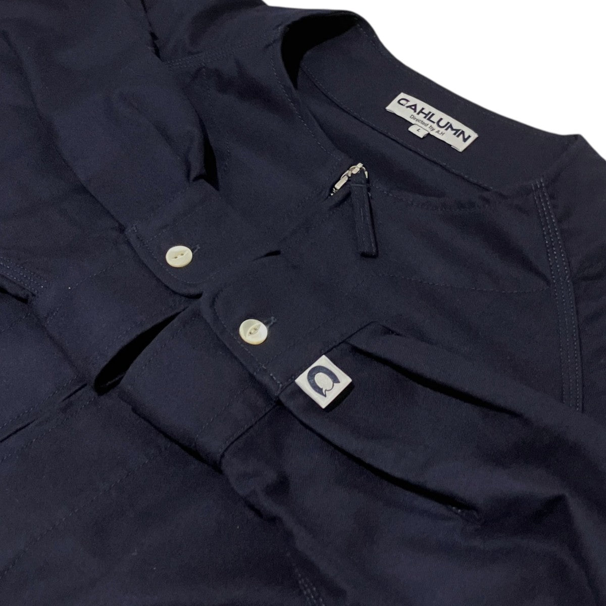 【Wool Flannel Baseball Shirt】ベースボールシャツ233-1017