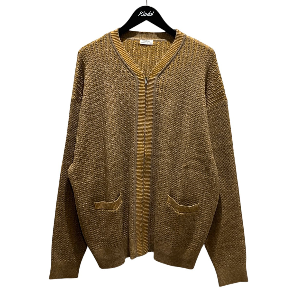ジップカーディガン102261-2101