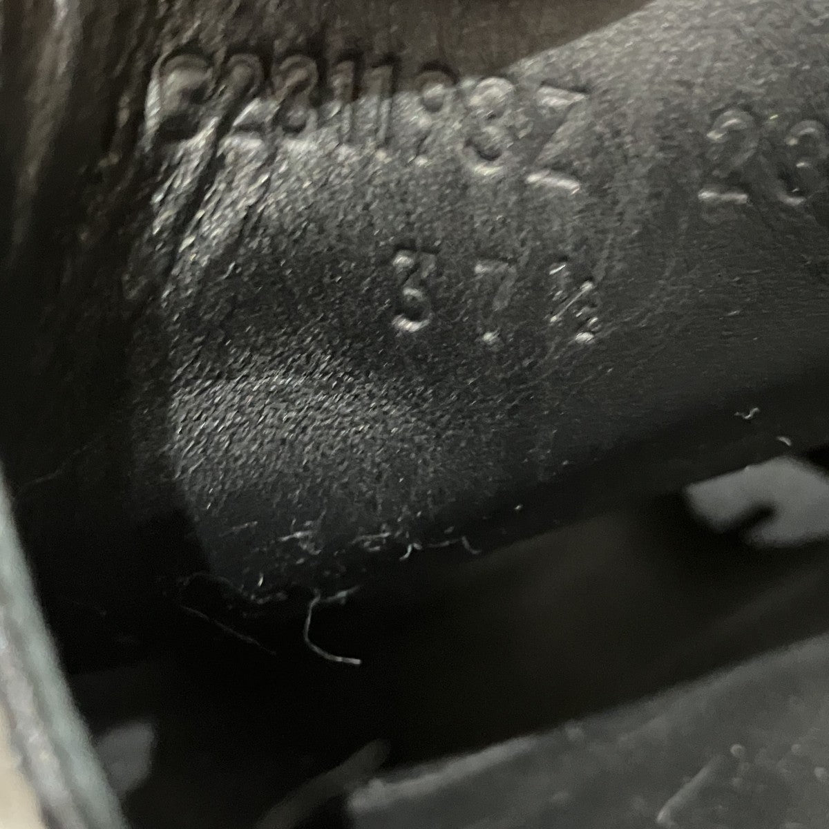 厚底レザーシューズWS231193Z
