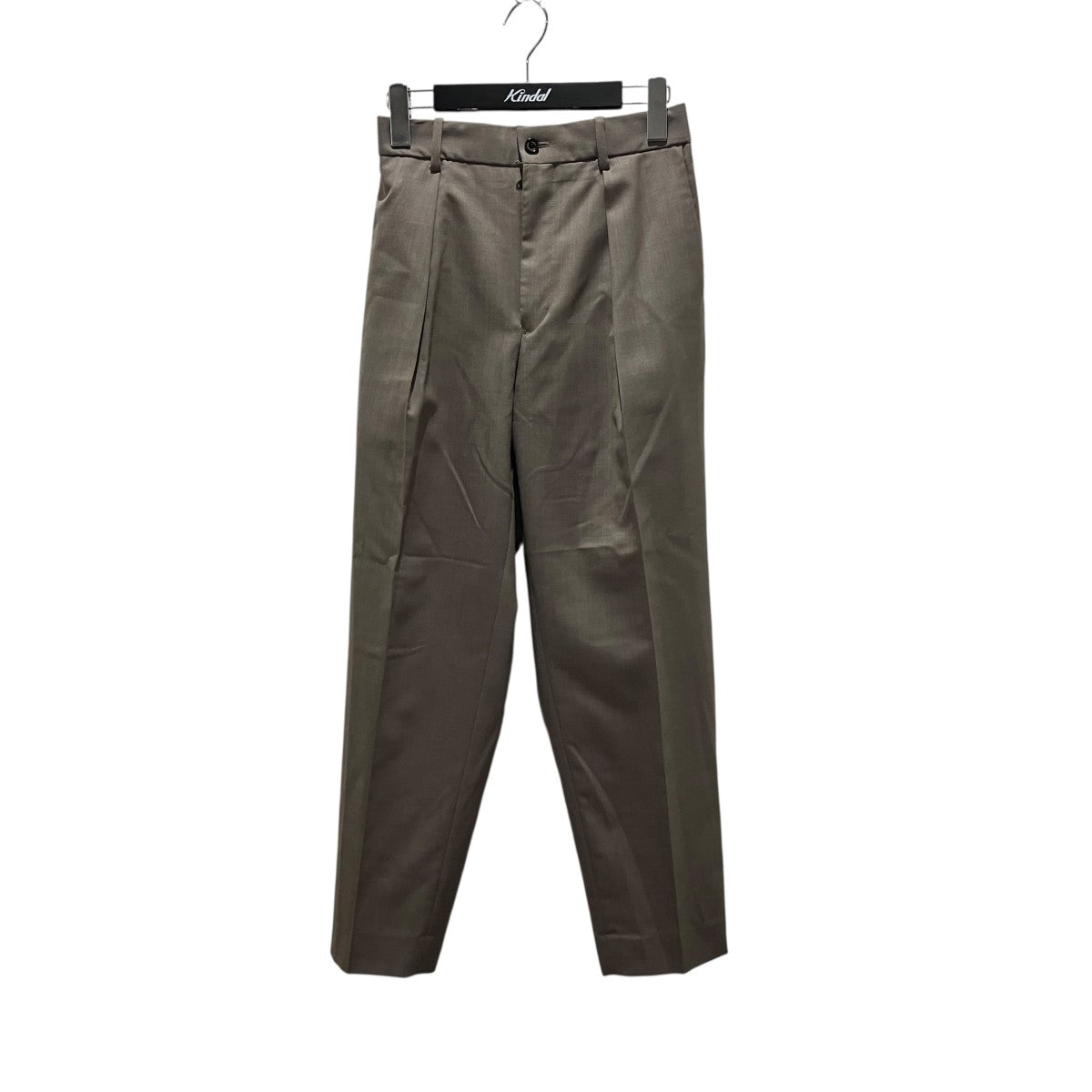 PEGTOP TROUSERS ORGANIC WOOL TROPICALスラックスA22A-09PT01C