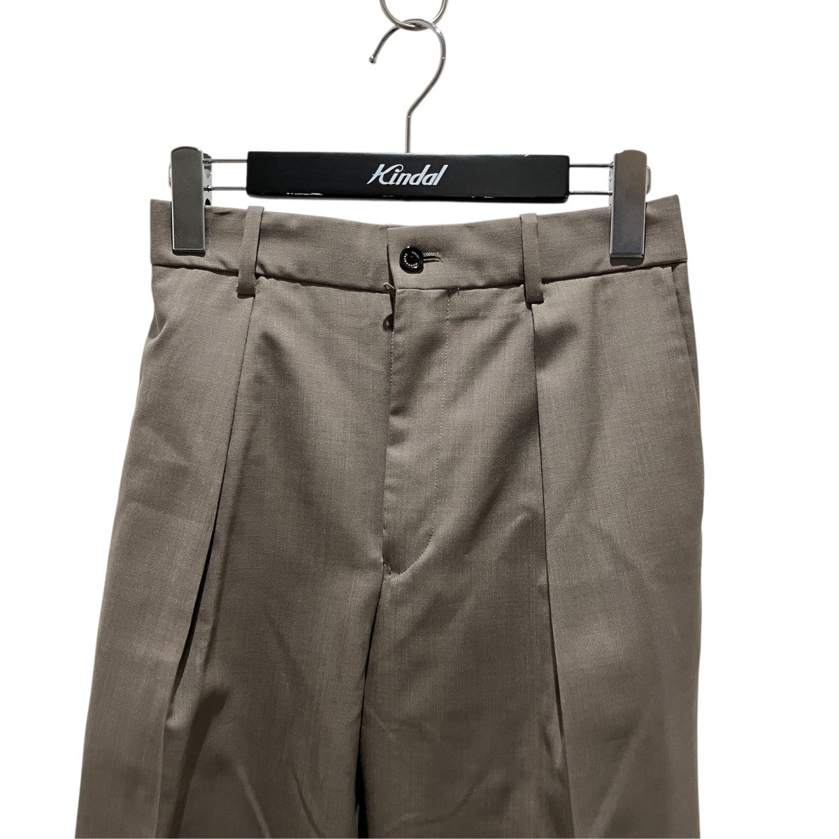PEGTOP TROUSERS ORGANIC WOOL TROPICALスラックスA22A-09PT01C