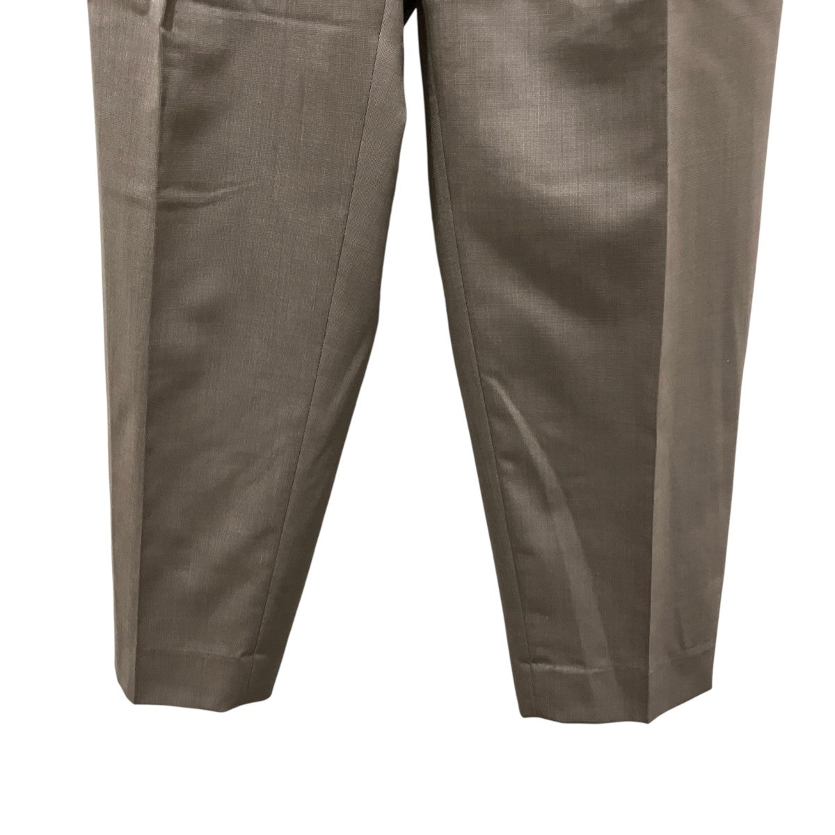 PEGTOP TROUSERS ORGANIC WOOL TROPICALスラックスA22A-09PT01C