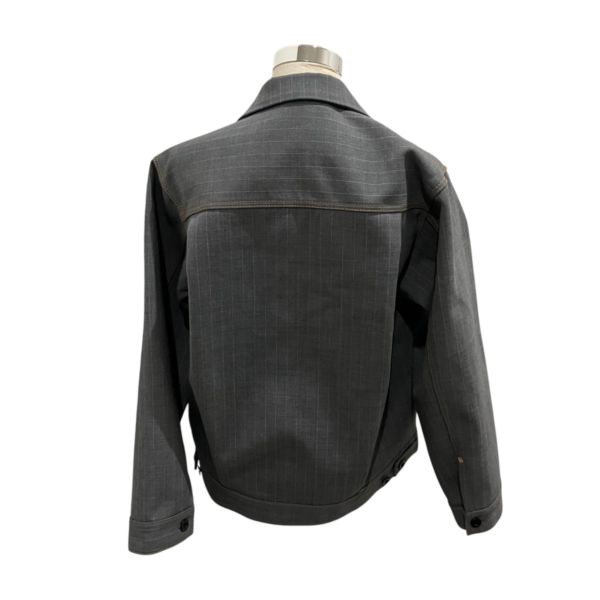 Chalk Stripe Bonding Jacketテーラードジャケット24-07129