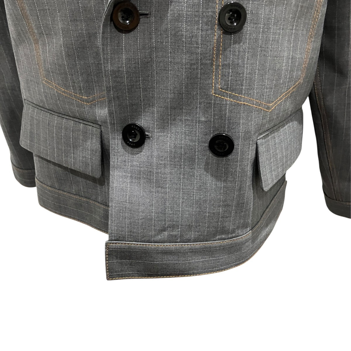 Chalk Stripe Bonding Jacketテーラードジャケット24-07129