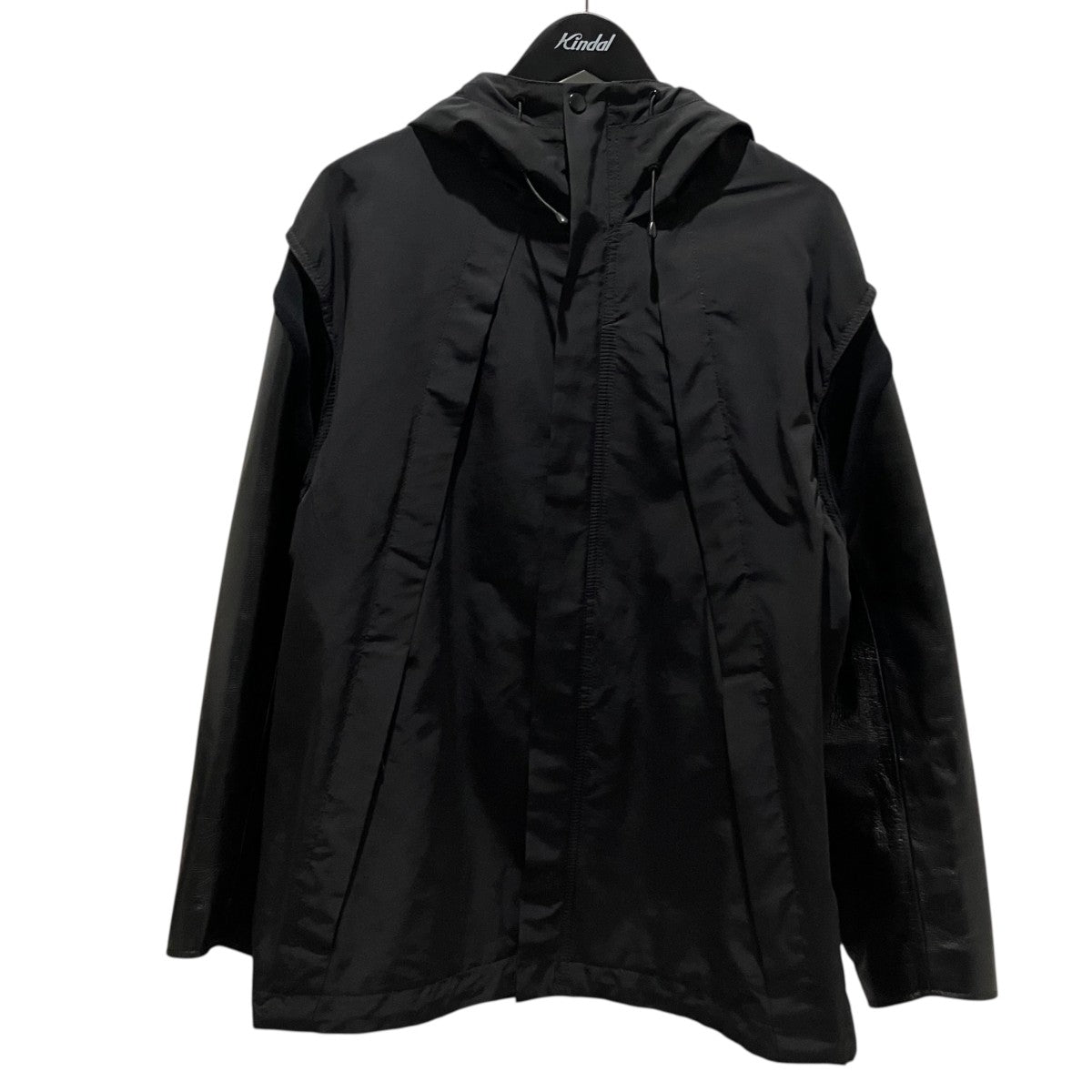 【60／40クロスマウンテンパーカー】レザー切替ジャケットUC2D9204