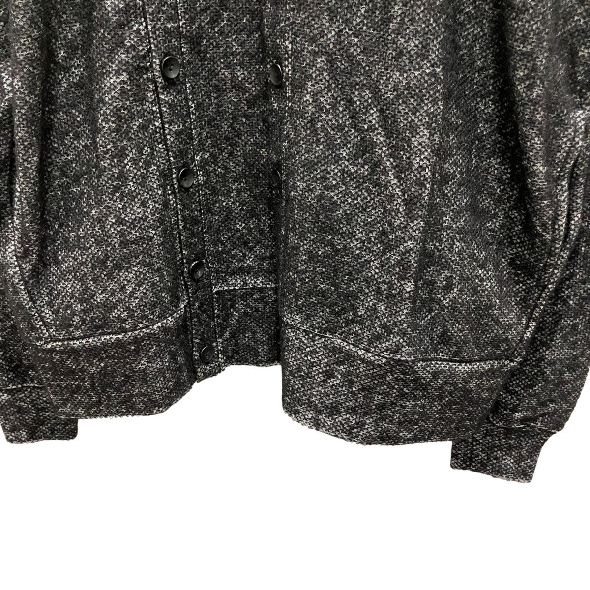 THE VIRIDI-ANNE 23AW【Wool Mix Jersey Cardigan】カーディガンVI-3667-01 古着・中古-4枚目のアイテム画像