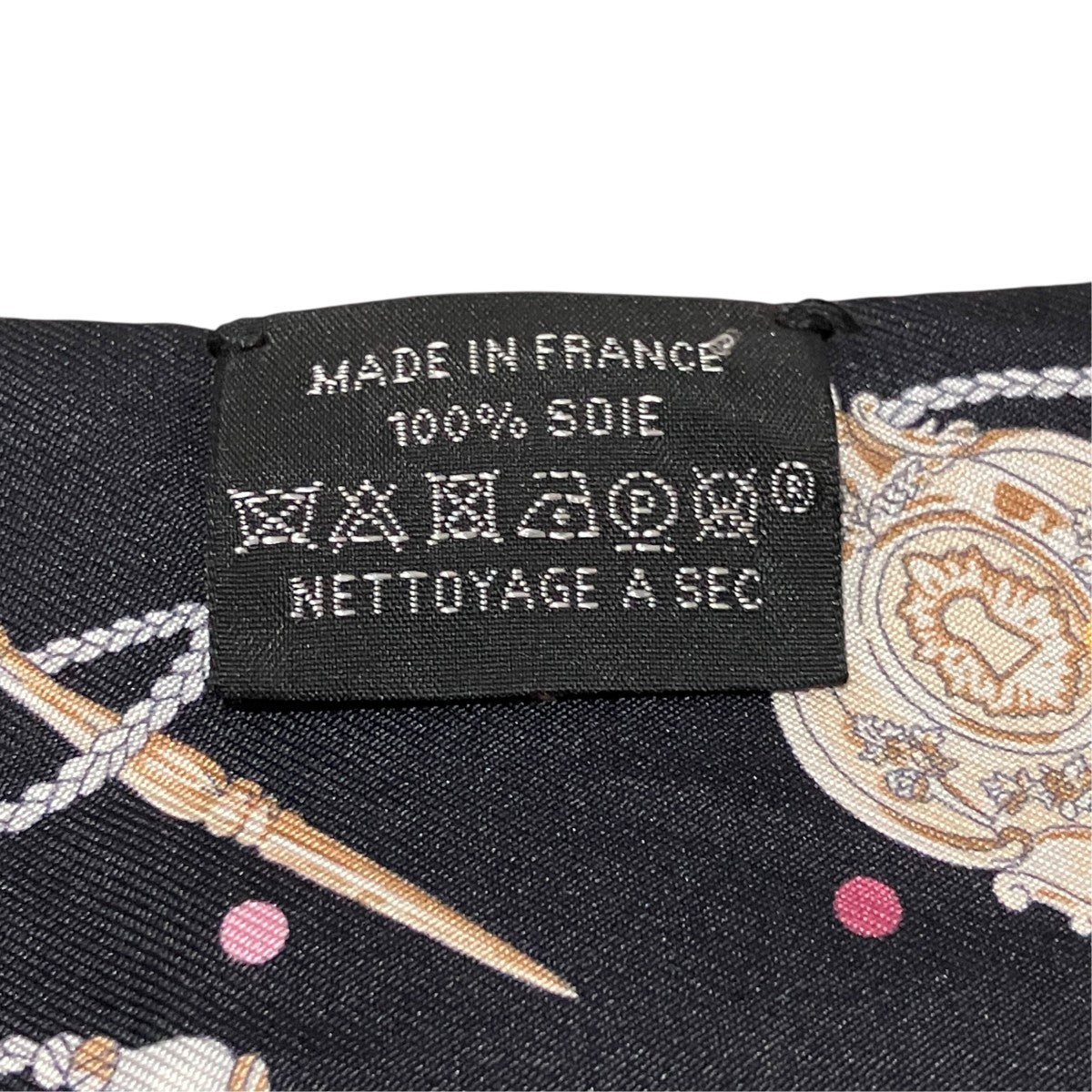 HERMES(エルメス) シルクスカーフES CLES A POIS ES CLES A POIS