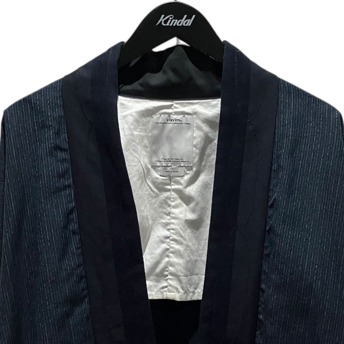 【RUUNPE COAT PINSTRIPE】羽織コート0117105013005