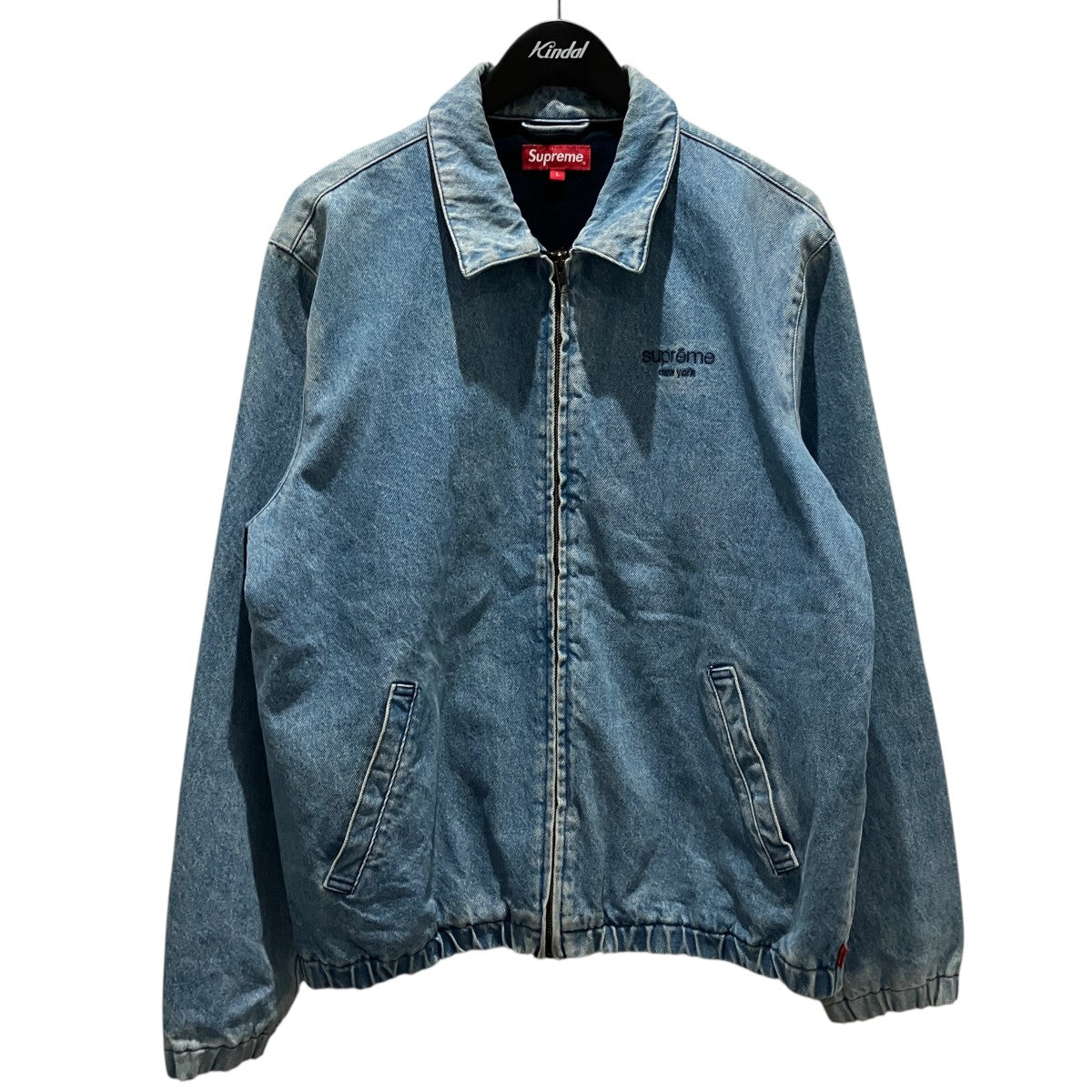 Supreme(シュプリーム) 16AW【Denim Harrington Jacket】デニムジップ