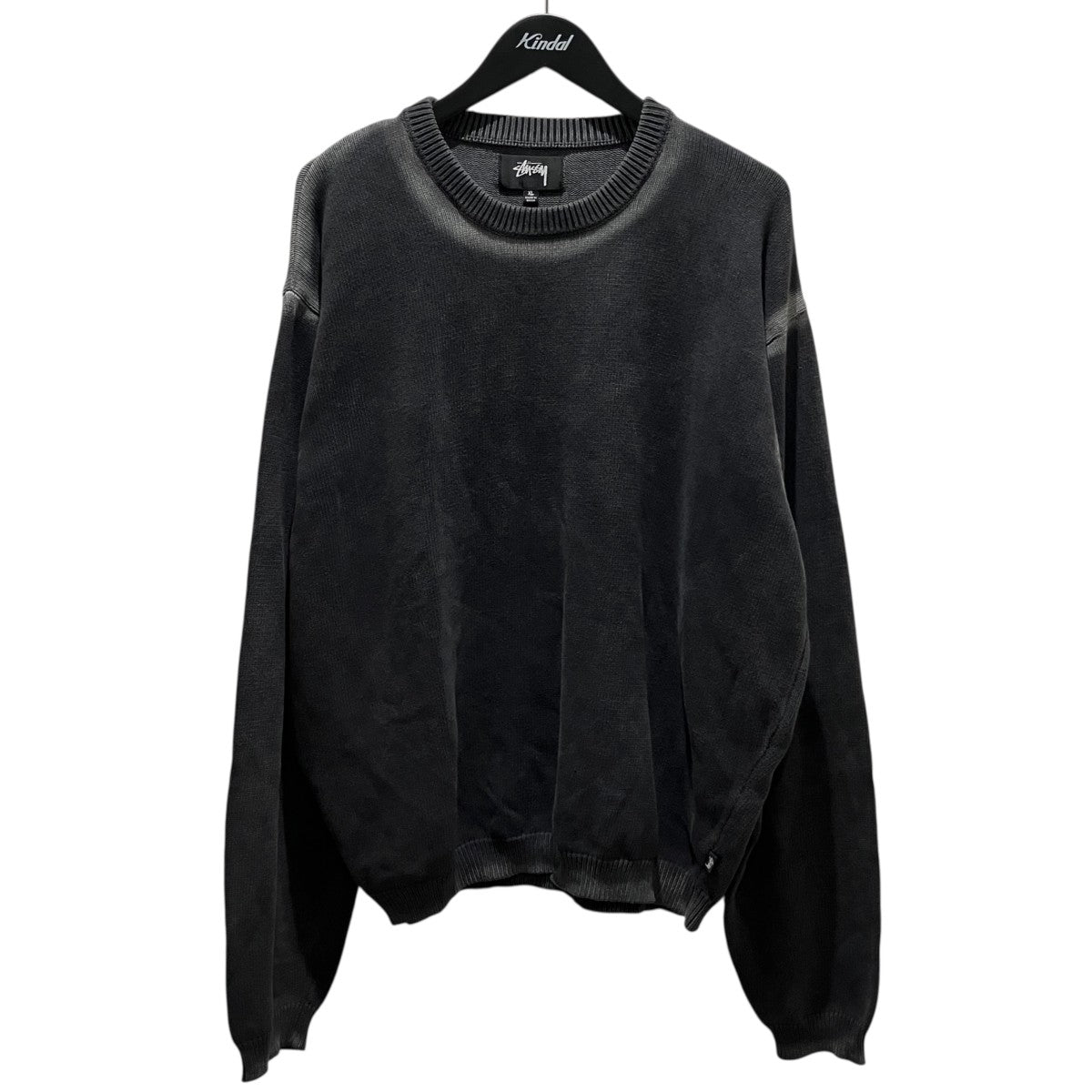 【Faded Cotton Knit】クルーネックニット