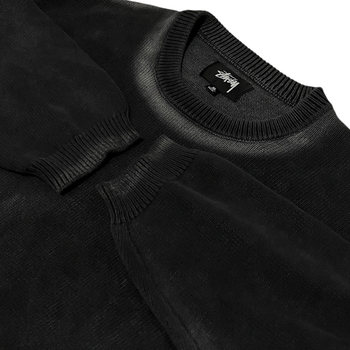 【Faded Cotton Knit】クルーネックニット