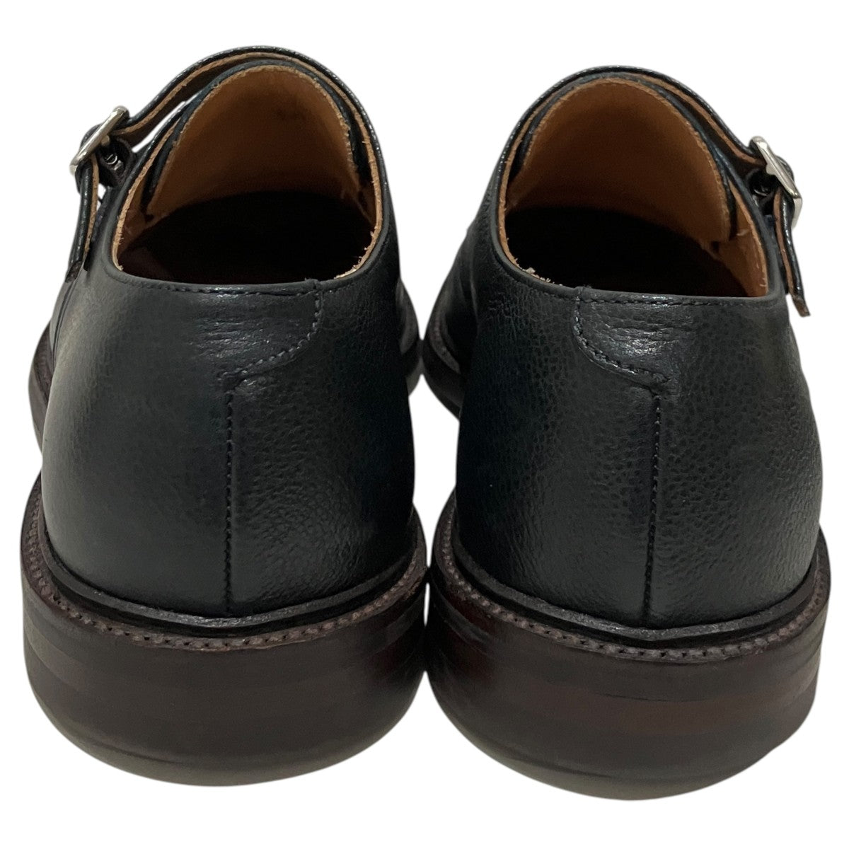 【TAY 3 COUNTRY CALF】グレインレザーダブルモンクレザーシューズ20079