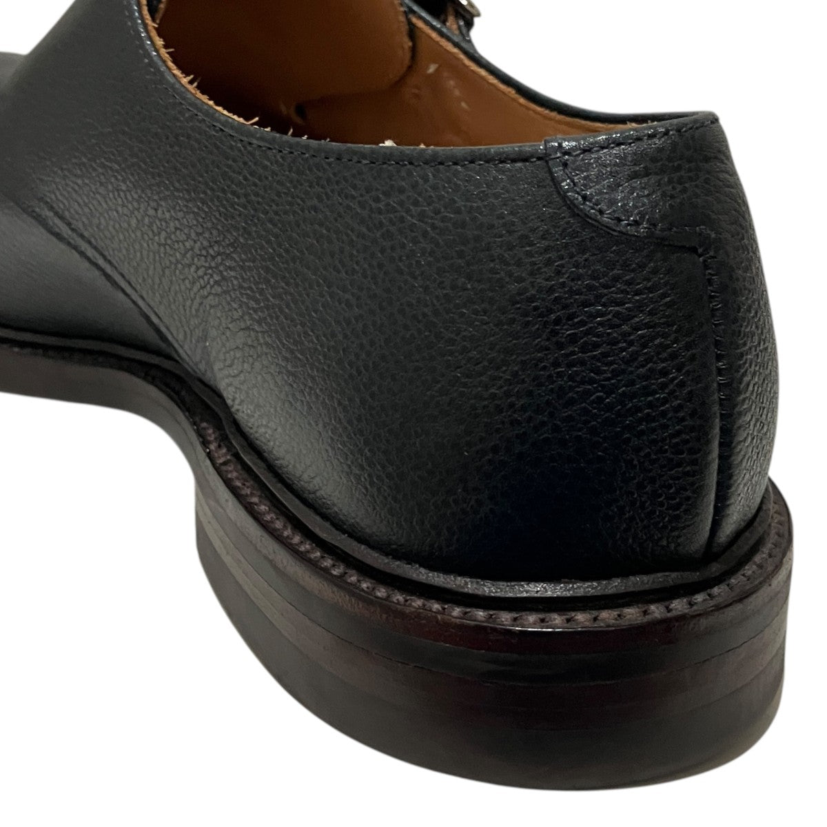 【TAY 3 COUNTRY CALF】グレインレザーダブルモンクレザーシューズ20079
