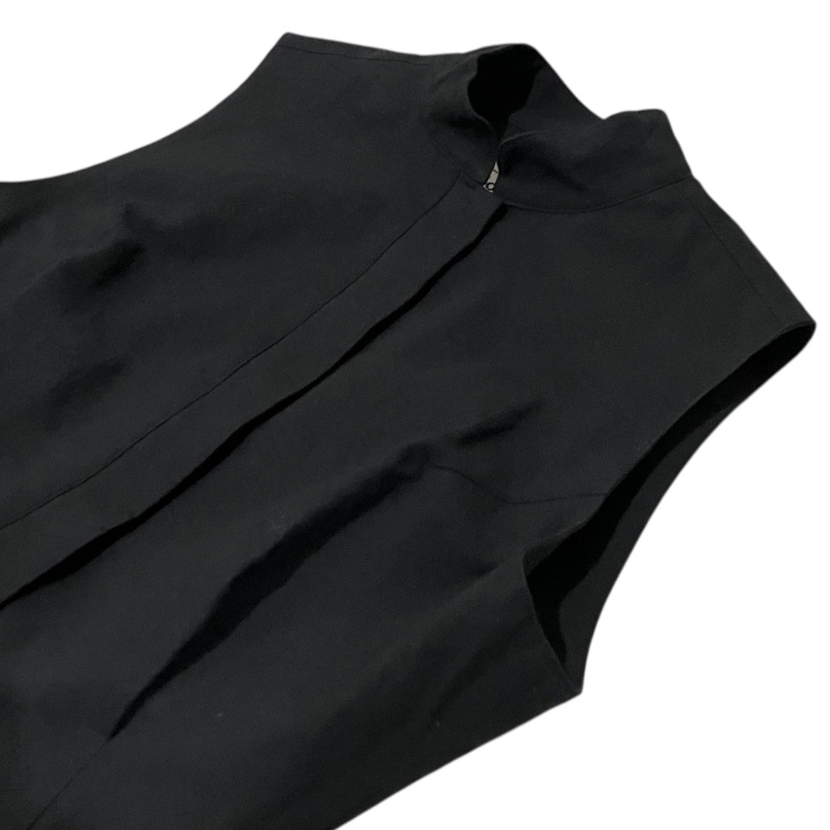 26SS【classical linen gather onepiece】ノースリーブワンピースFF2610P22 bk m