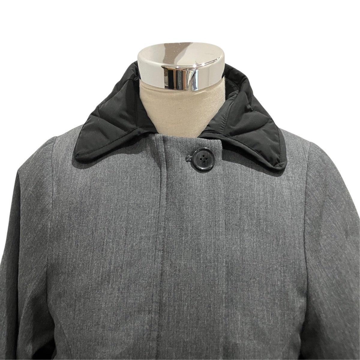 25SS【VEST ON FLARE COAT】ドッキングコート300IS230-0361