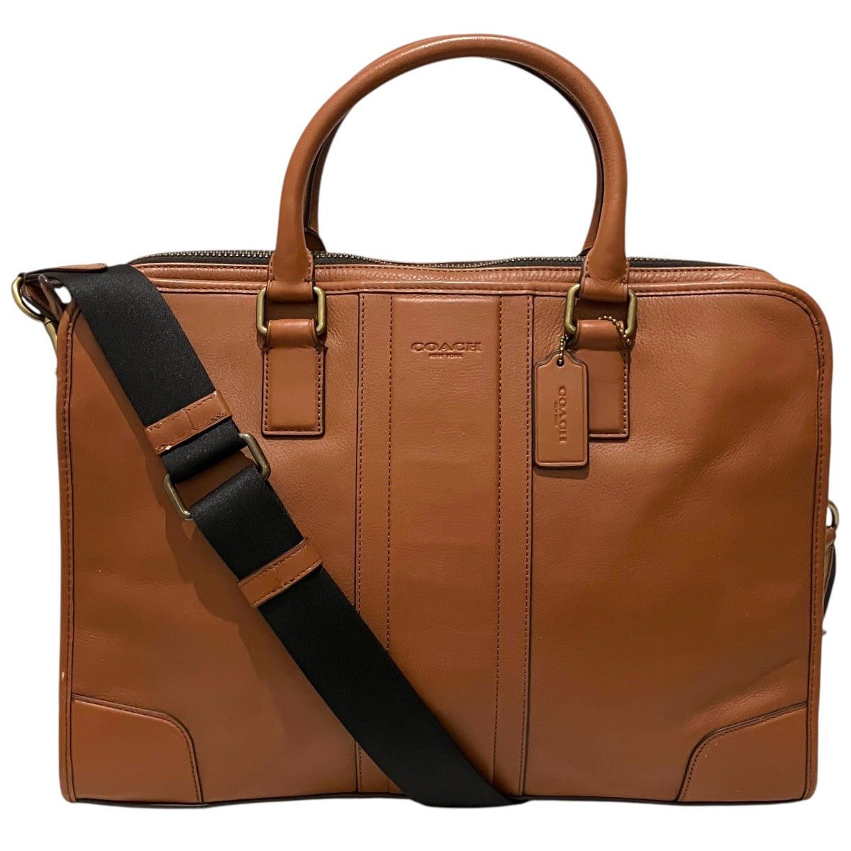 【HERITAGE WEB LEATHER SLIM BRIEF】2WAYブリーフケースF71171