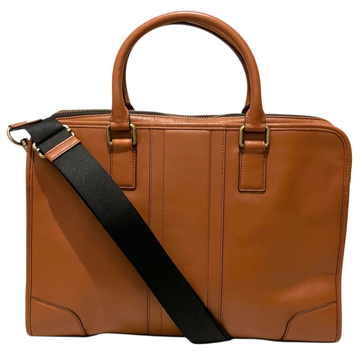 【HERITAGE WEB LEATHER SLIM BRIEF】2WAYブリーフケースF71171