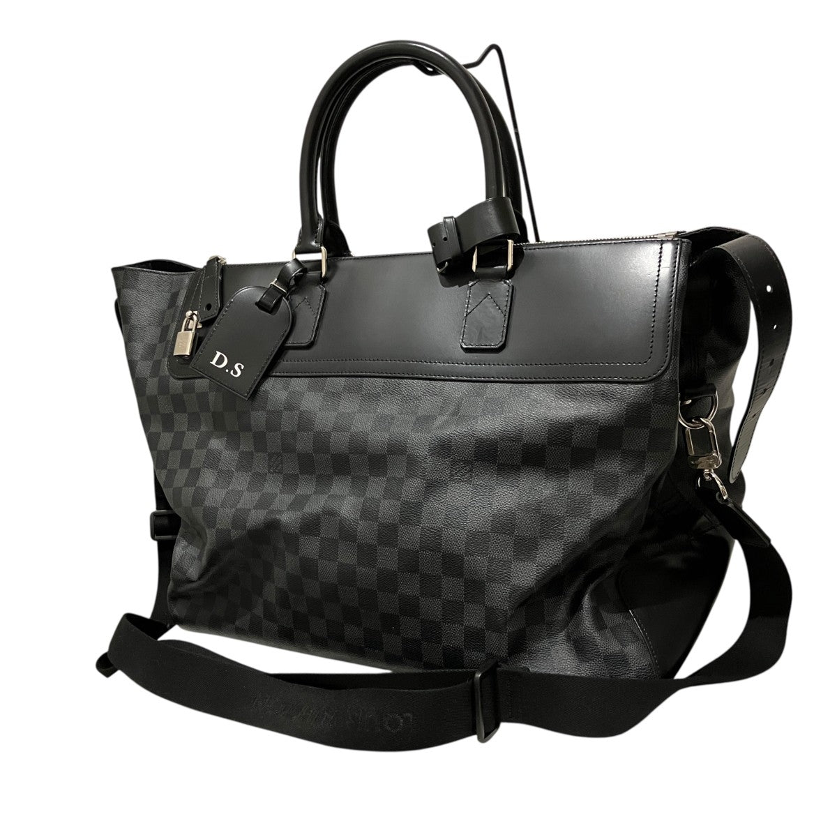 LOUIS VUITTON ダミエグラフィットネオグリニッジボストンバッグN41164 古着・中古-1枚目のアイテム画像