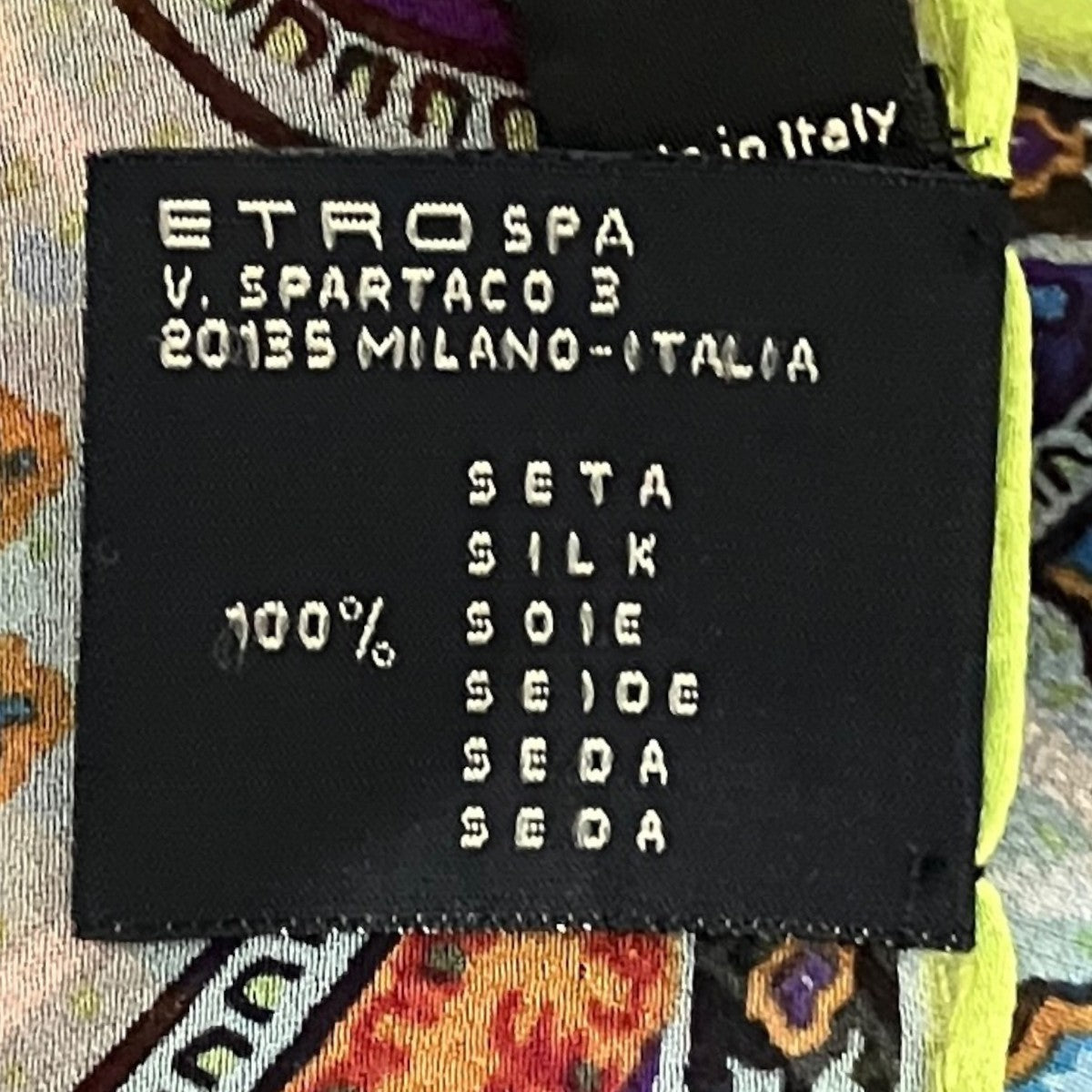 総柄ストール20135