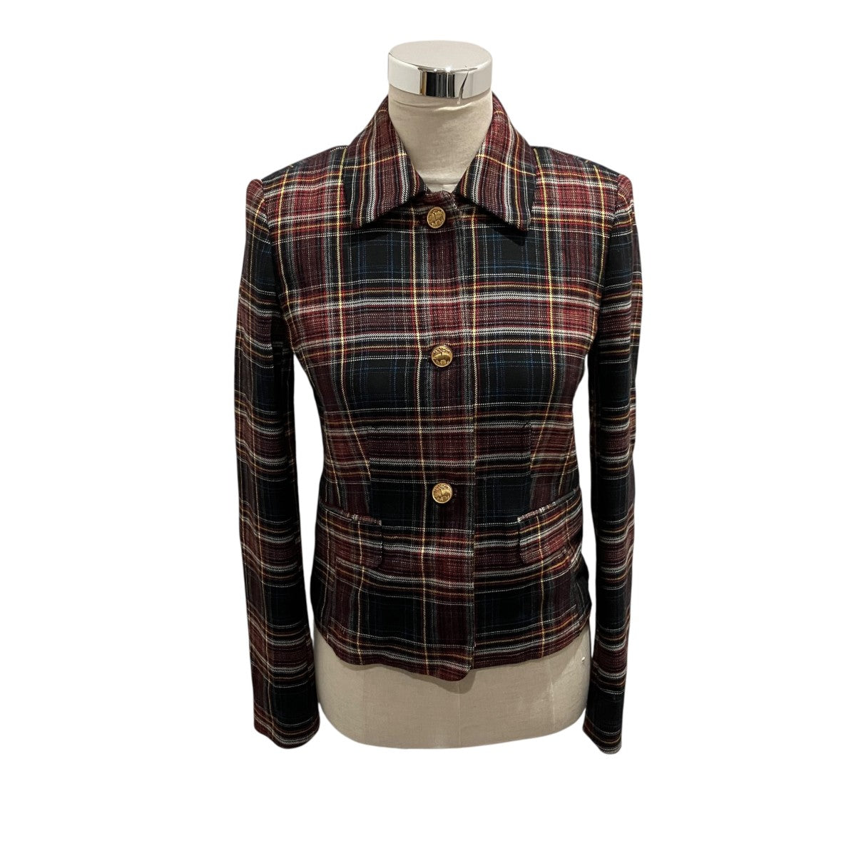 BROOKS BROTHERS チェックジャケット 古着・中古-1枚目のアイテム画像