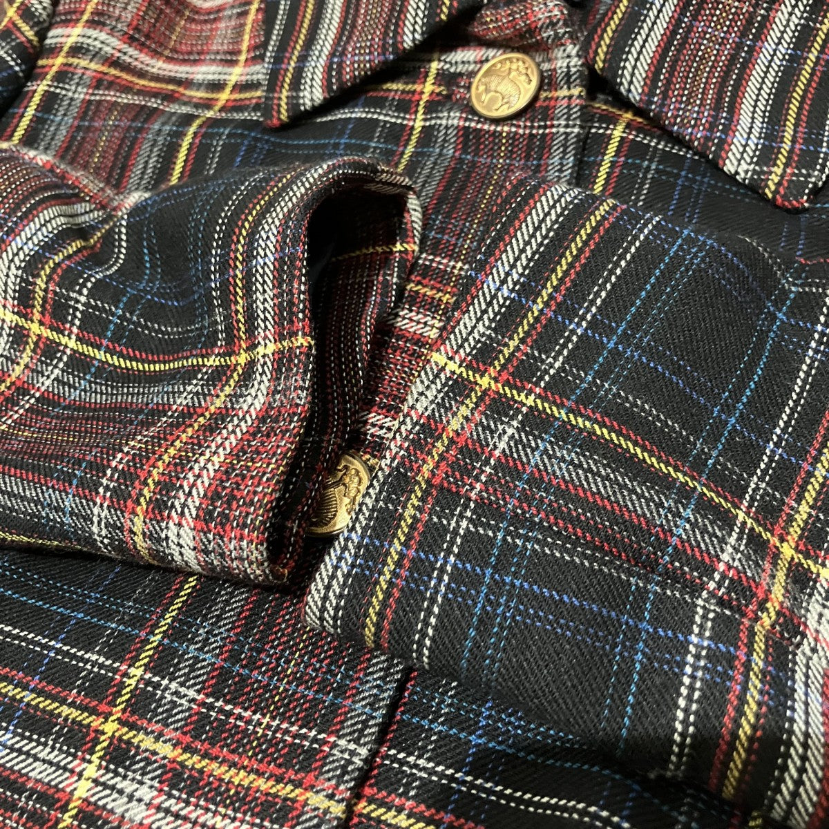 BROOKS BROTHERS(ブルックスブラザーズ) チェックジャケット ネイビー