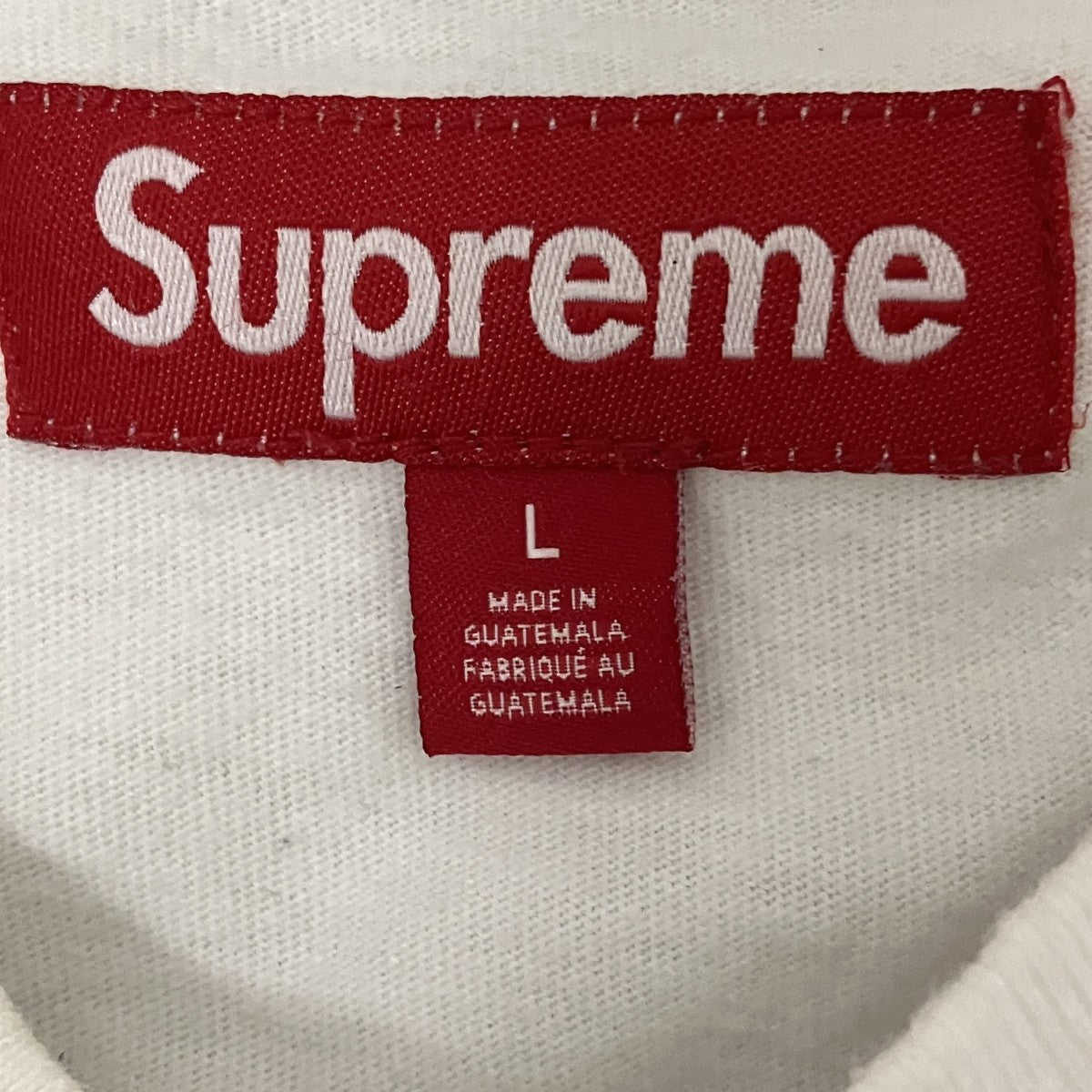 Supreme 長袖カットソーCollar Logo L/S Top 古着・中古-8枚目のアイテム画像