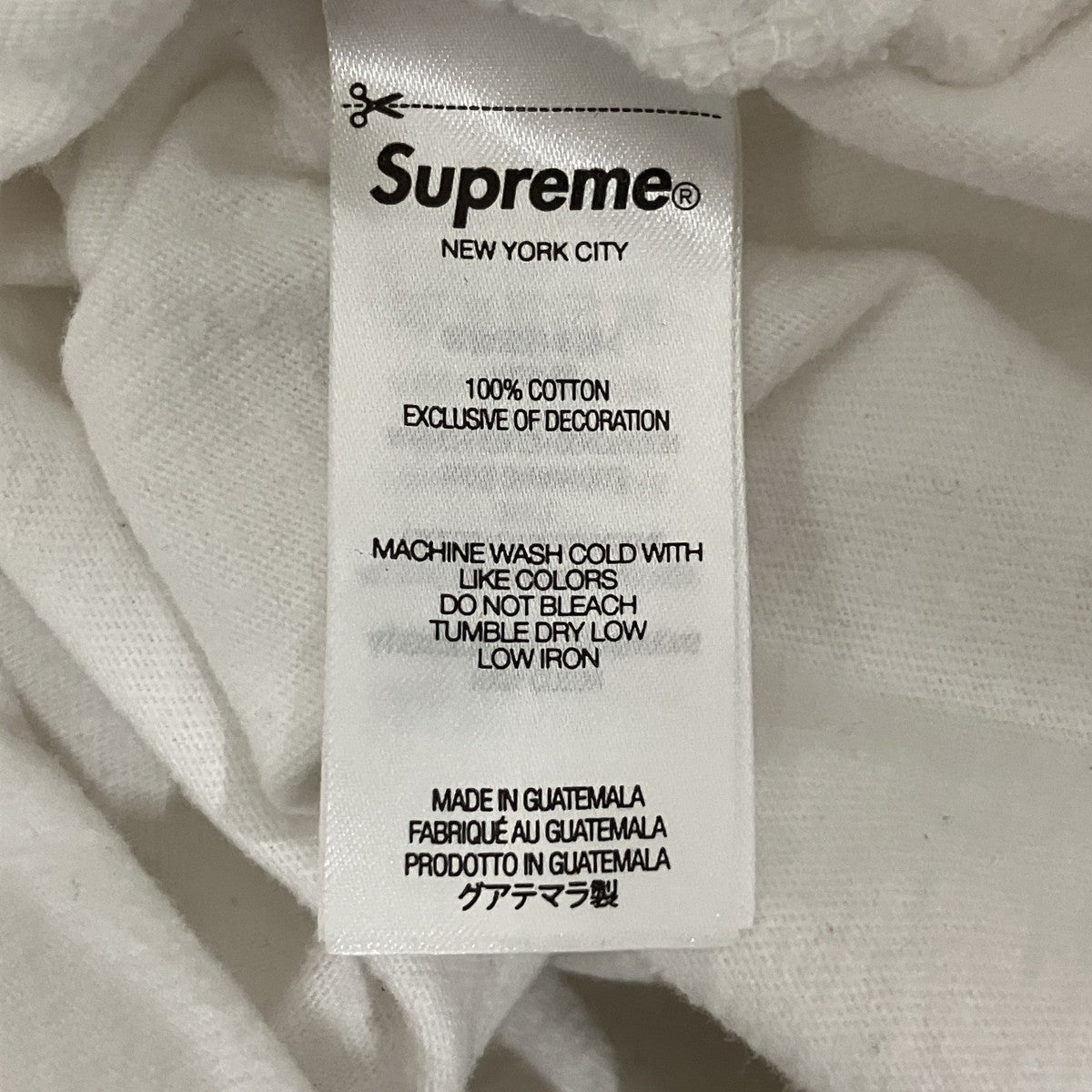 Supreme 長袖カットソーCollar Logo L/S Top 古着・中古-9枚目のアイテム画像