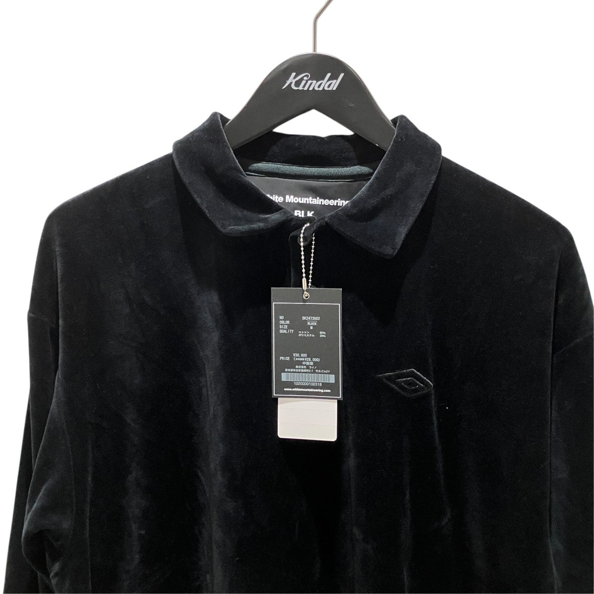 WHITE MOUNTAINEERING×UMBRO 長袖ポロシャツBK2473502 古着・中古-3枚目のアイテム画像