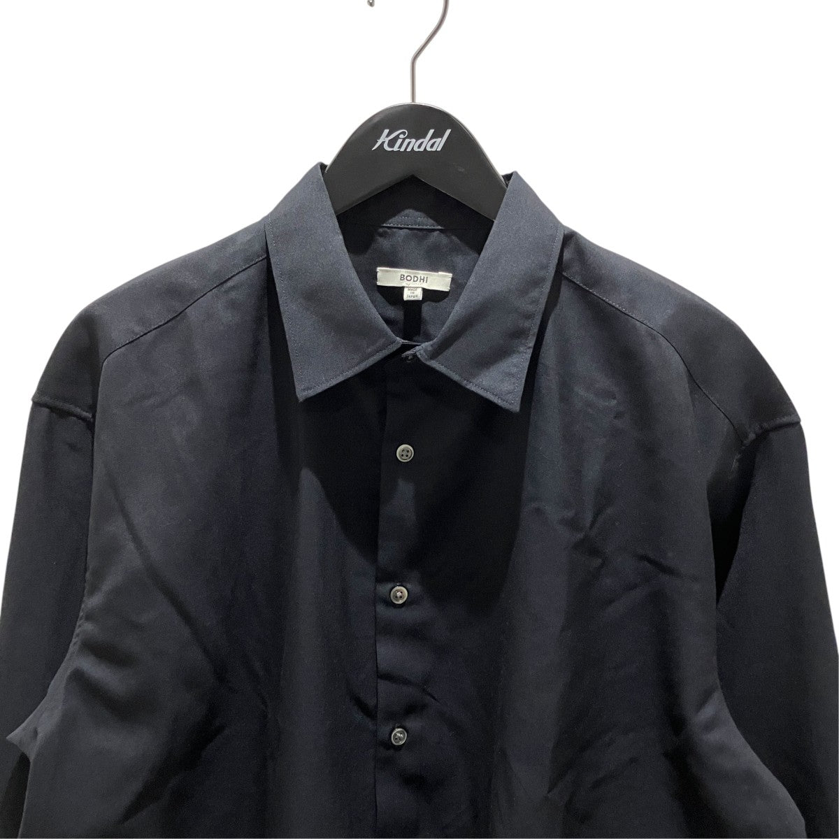 BODHI 26AW【ATTITUDE ／ CASHMERE SHIRT LS】カシミヤブロードシャツBD26AW-AT001 古着・中古-3枚目のアイテム画像