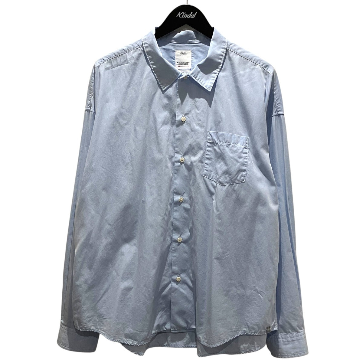 26SS【HEGEL SHIRT L／S】コットンシャツ0126105011010